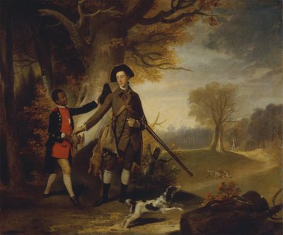 The Third Duke of Richmond Out Shooting with His Servant by Unbekannt Unbekannt